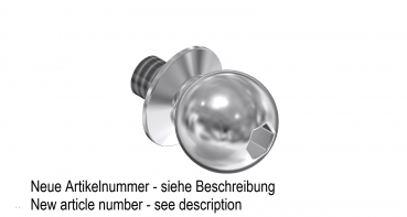 TDF-0638 Kugelbolzen M2x5 / 5mm lang